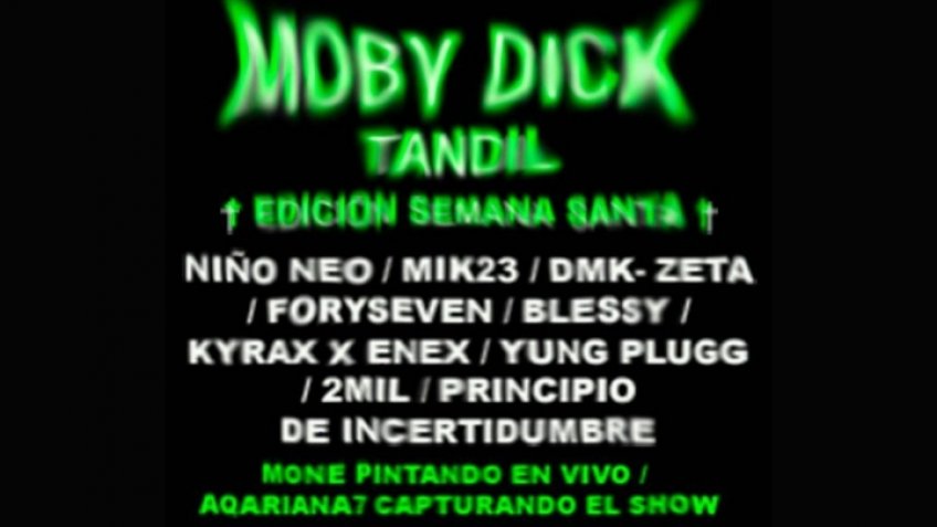 "Moby Dick": trap y música urbana en el Hípico 